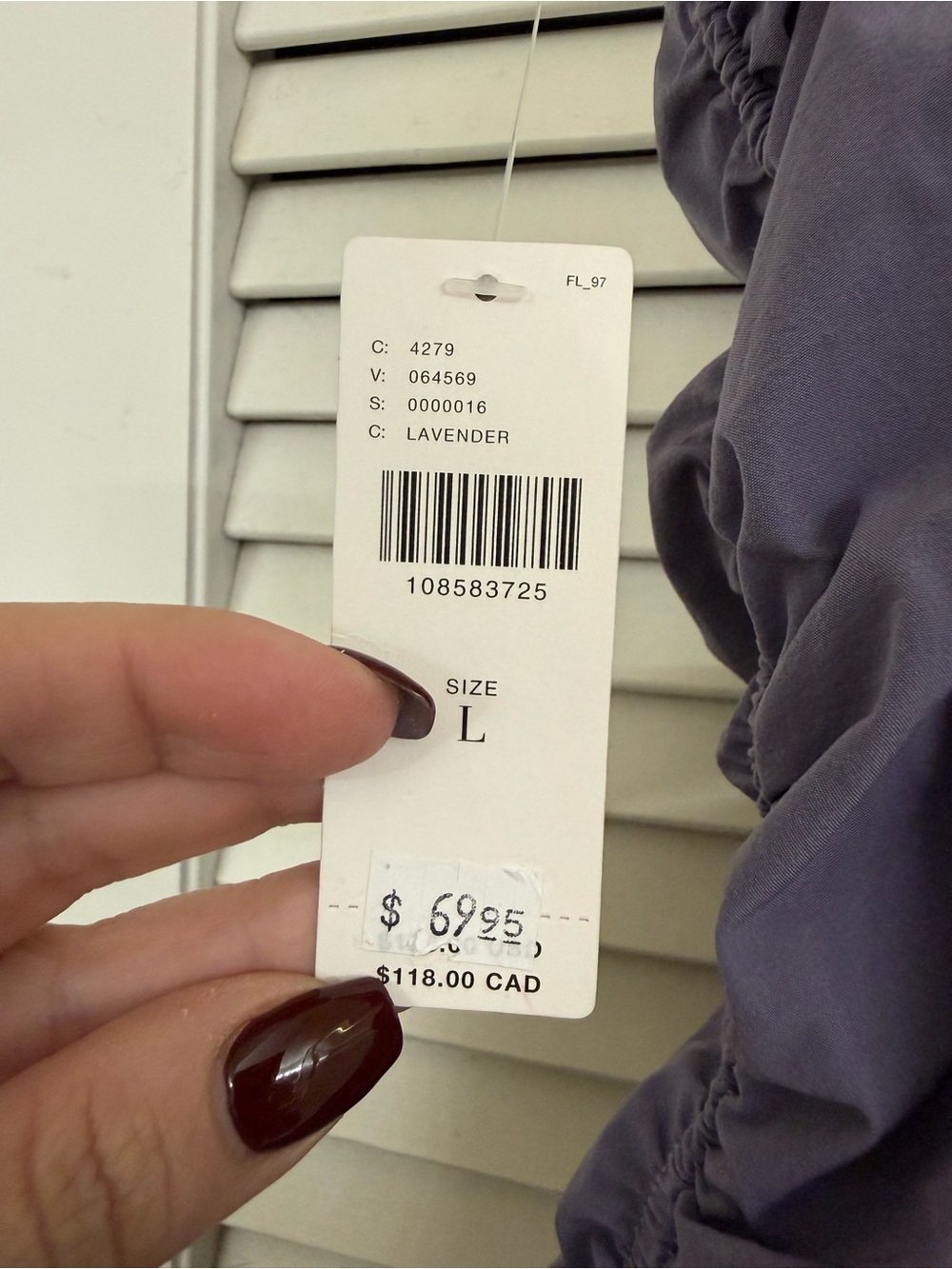 Anthropologie Lavender mini dress.